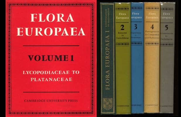 Tutin, T. G. ; Heywood, V. H. ; Burges, N. A. ; Valentine, D. H. ; Walters, S. M. ; Webb, D. A. [ed.] : Flora Europaea. Volym 1-5