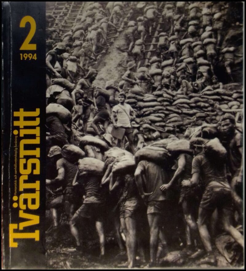 Tvärsnitt : humanistisk och samhällsvetenskaplig forskning : 1994 / 2