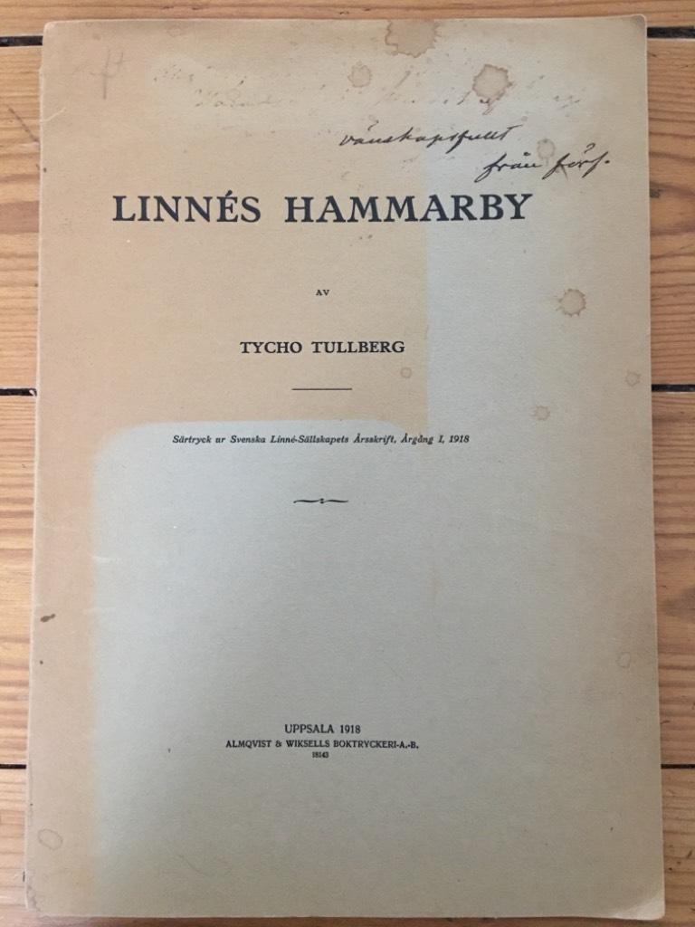Tycho Tullberg : Linnés Hammarby