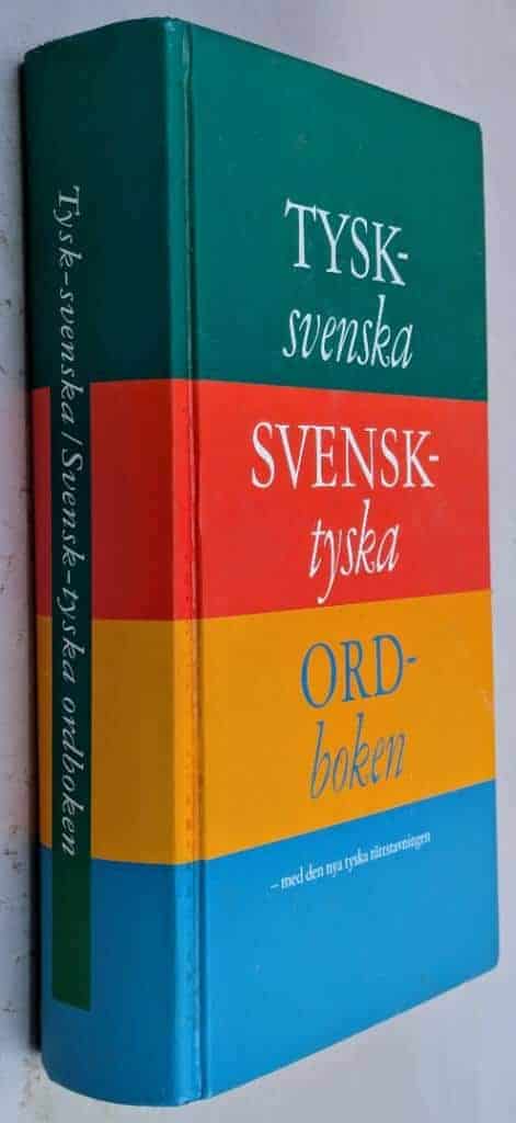 Tysk-svenska, svensk-tyska ordboken - - med den nya tyska rättstavningen
