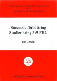 Ulf Cervin : Successiv förbättring
