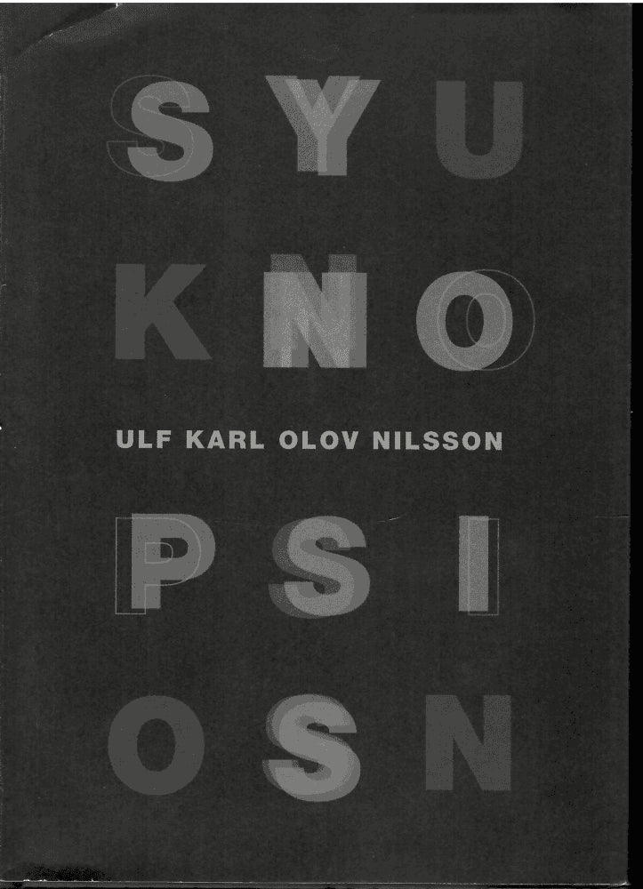 Ulf Karl Olov Nilsson : Synopsis