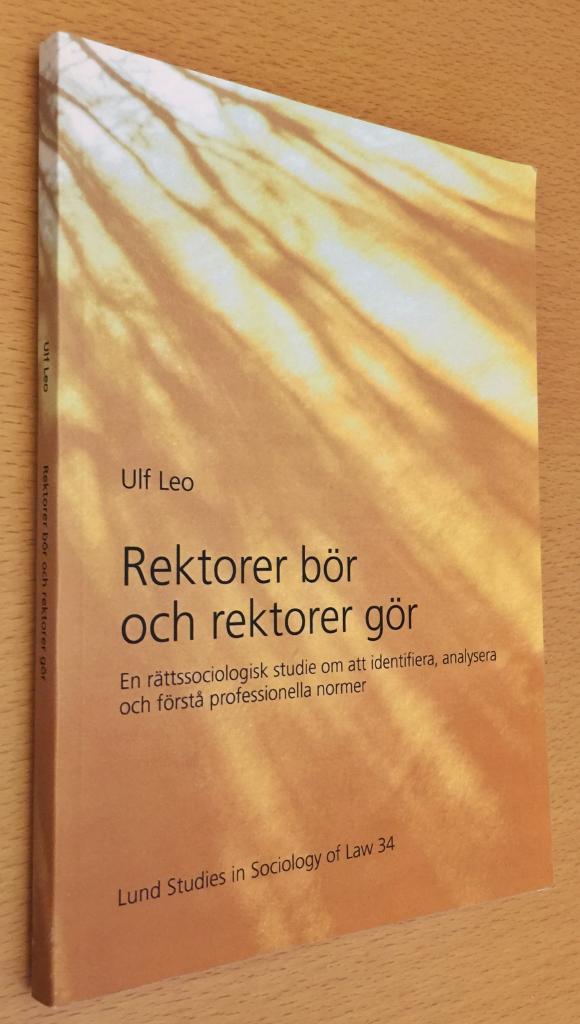 Ulf Leo : Rektorer bör och rektorer gör