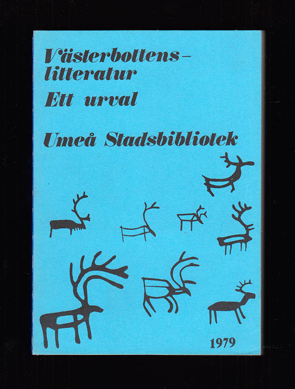 Ulla-Britt Bergström : Västerbottenslitteratur