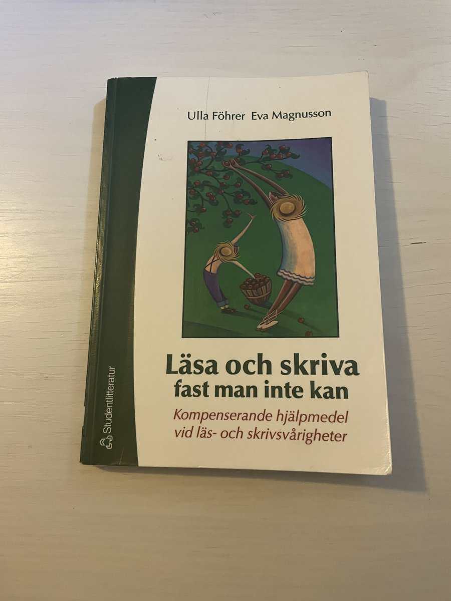 Ulla Föhrer : Läsa och skriva fast man inte kan