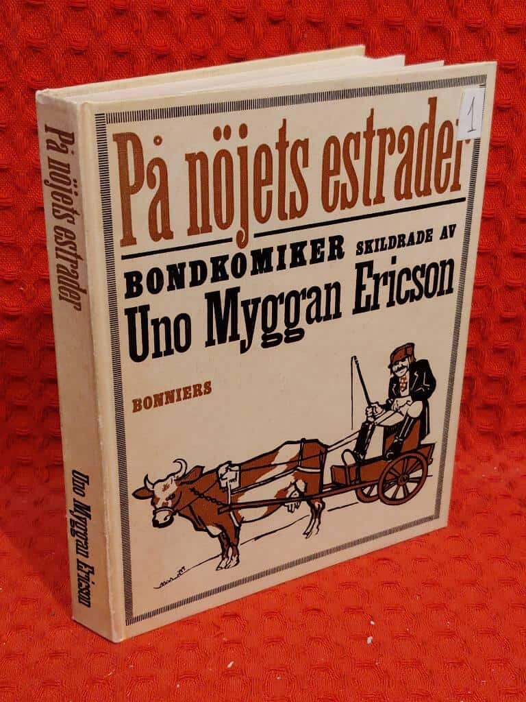 Uno Myggan Ericson : På nöjets estrader