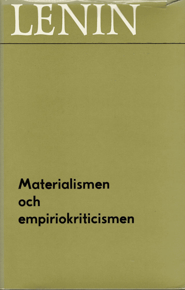 V. I. Lenin : Materialismen och empiriokriticismen