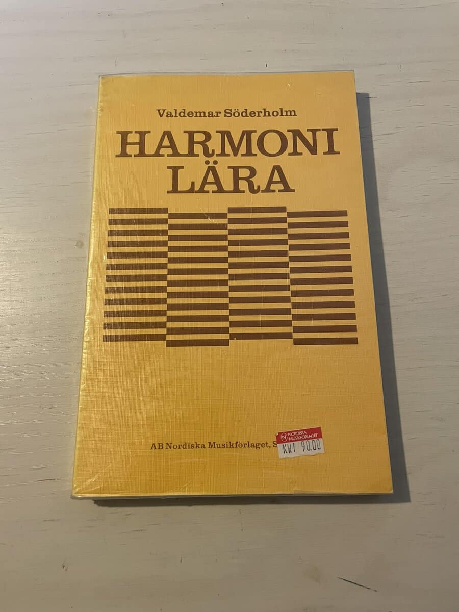 Valdemar Söderholm : Harmonilära