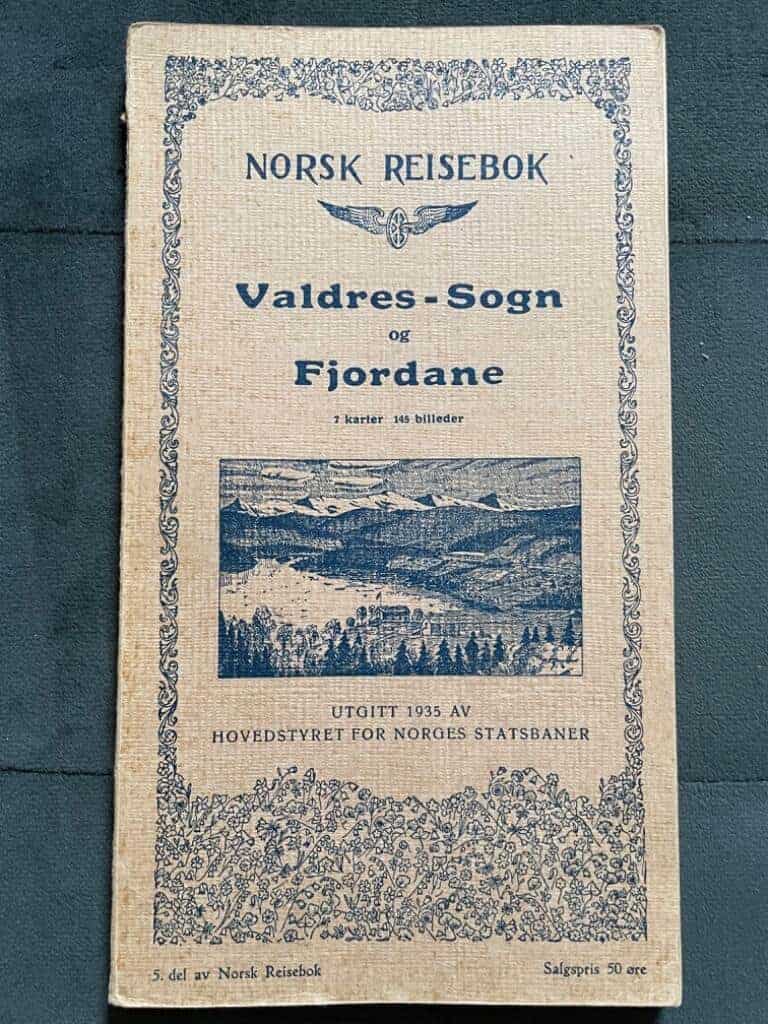 Valdres-Sogn og Fjordane. Norsk reisebok 5