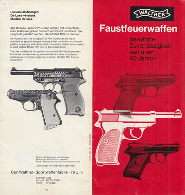 [Vapen ; Pistoler] : Walther