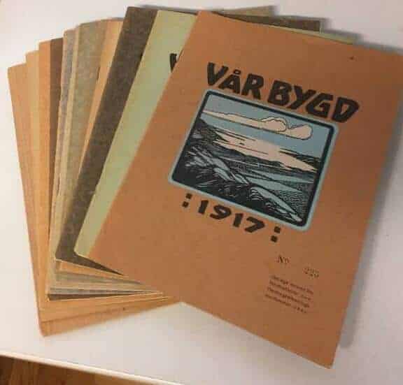 Vår bygd (Halland) 1917-1928