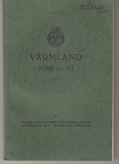 Värmland Förr och Nu 1917 XV