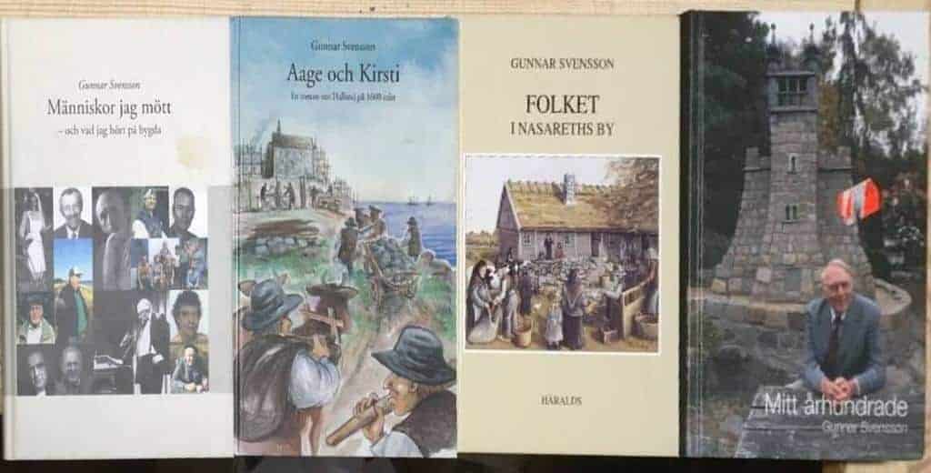 Värö/Varberg 4 böcker av Gunnar Svensson