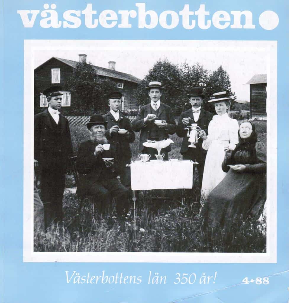 Västerbotten 4/88. Västerbottens län 350 år!