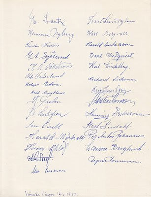 [Västerbottens Regemente ; I 20/Fo 61 ; Vännäs läger]. Hammarskiöld, Hans (1925-2012) : Objektivt sett