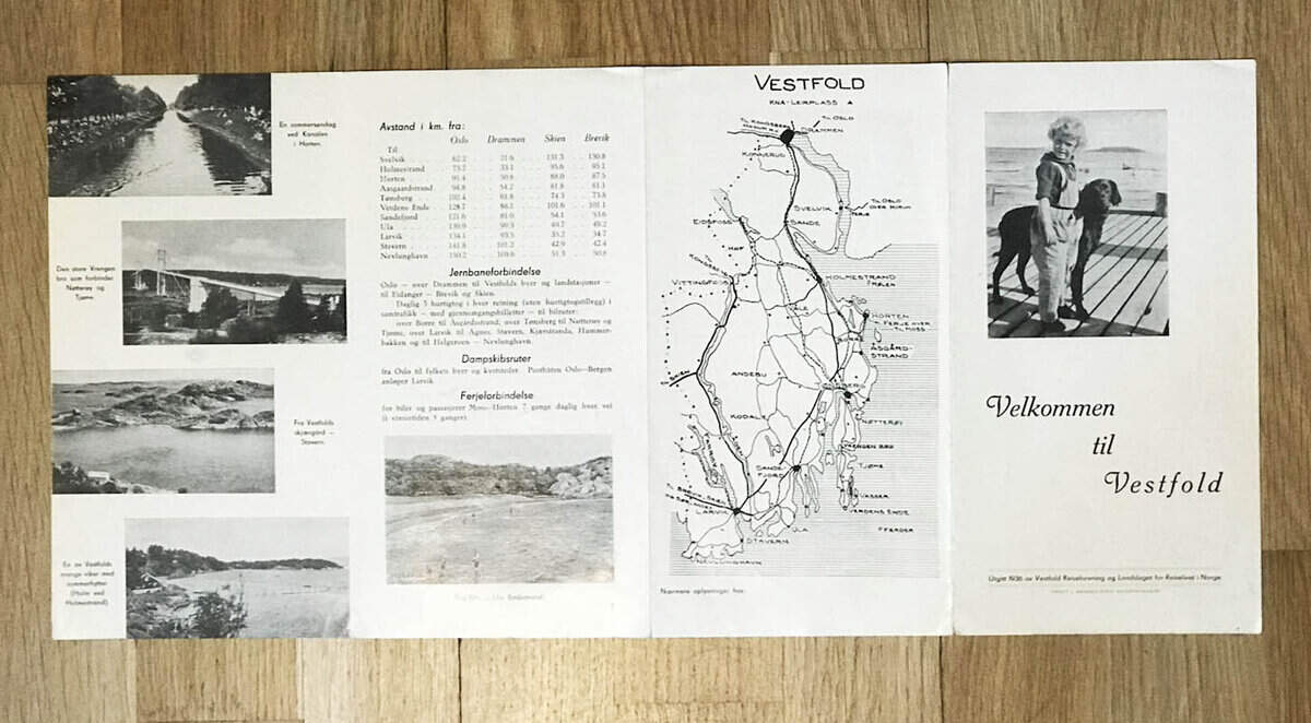 Velkommen til Vestfold (Turistbroschyr)