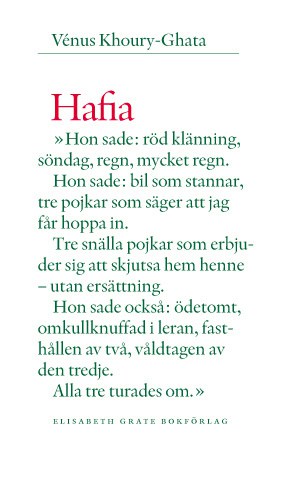 Vénus Khoury-Ghata : Hafia