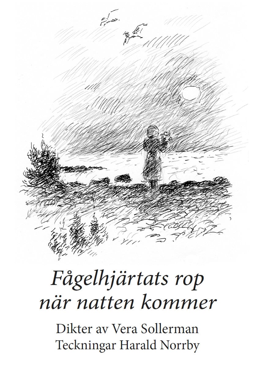 Vera Sollerman : Fågelhjärtats rop när natten kommer