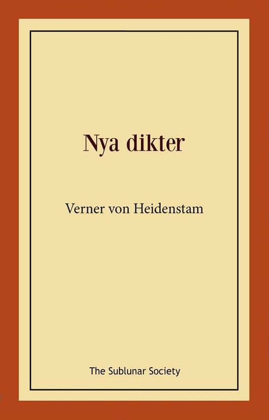 Verner von Heidenstam : Nya dikter