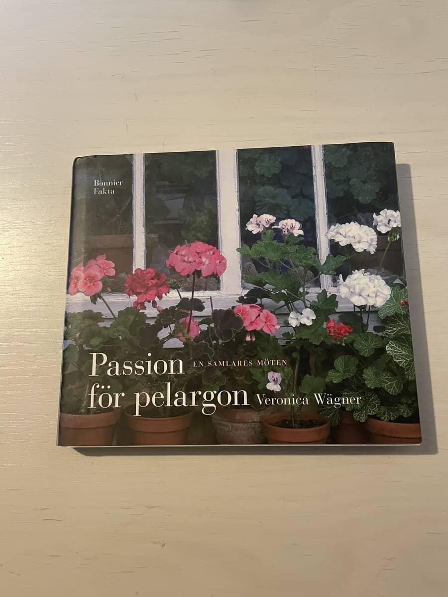 Veronica Wägner : Passion för pelargon