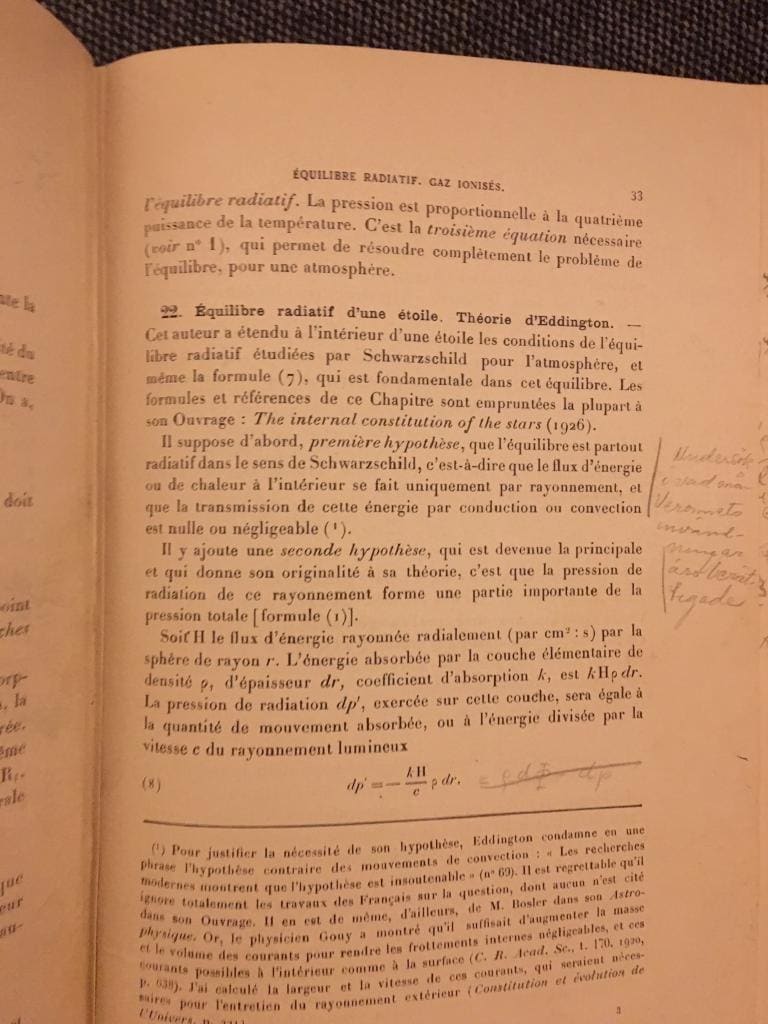 Véronnet : Constitution Physique des Étoils