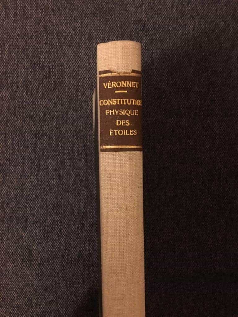 Véronnet : Constitution Physique des Étoils