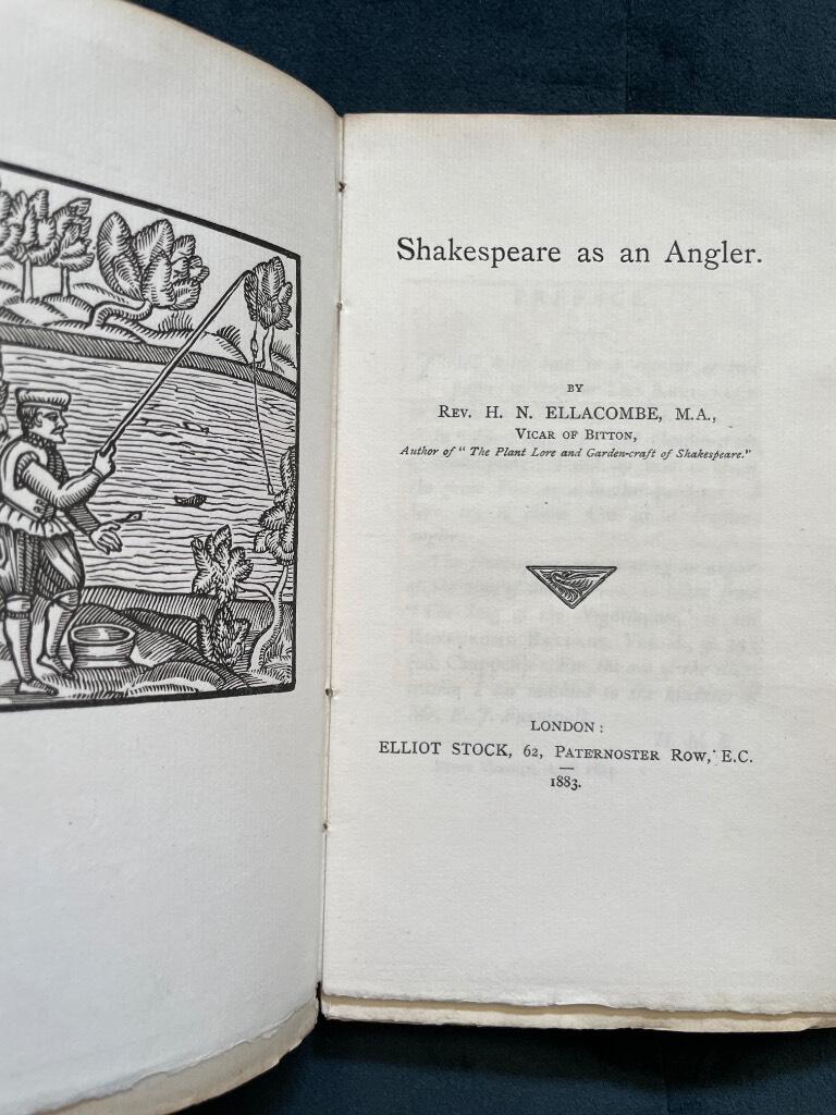 Vicar of Bitton Ellacombe : Shakespeare as an angler