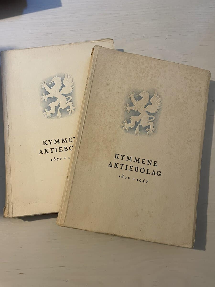 Victor Hoving : Kymmene aktiebolag 1872-1947 del I-II (1-2)