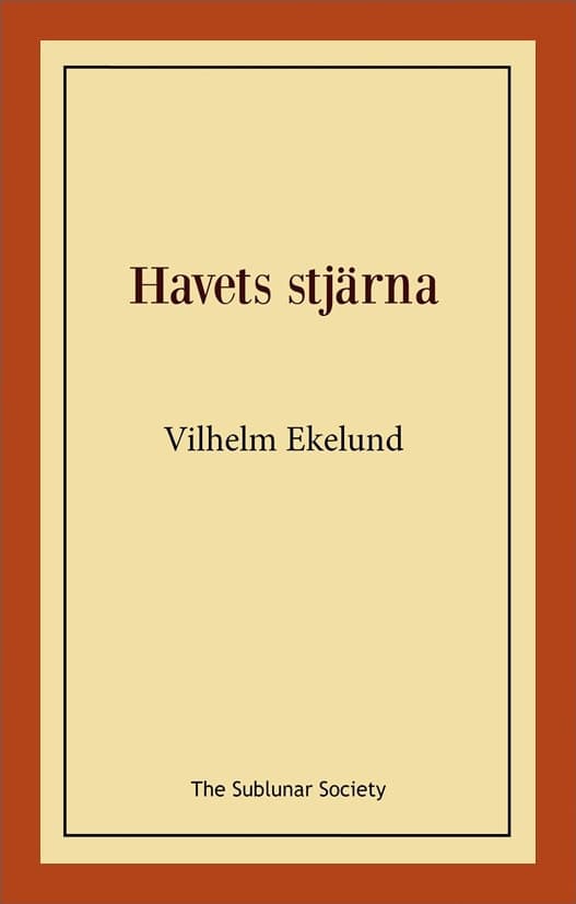 Vilhelm Ekelund : Havets stjärna