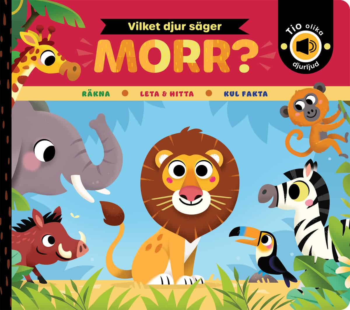 Vilket djur säger morr?