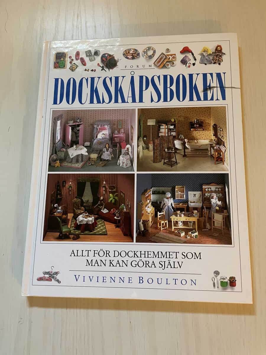 Vivienne Boulton : Dockskåpsboken allt för dockhemmet som man kan göra själv