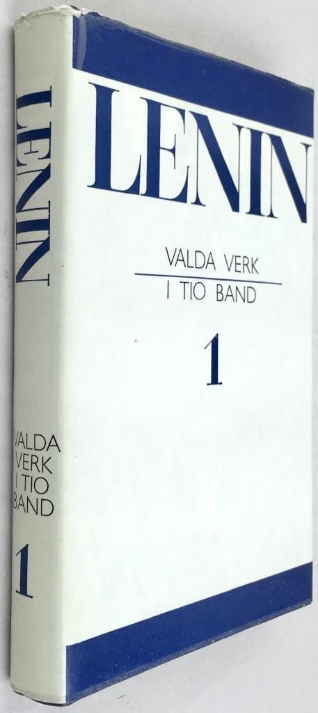 Vladimir Ilʹič Lenin : Lenin - Valda verk i tio band - Band 1 (1894-1901)