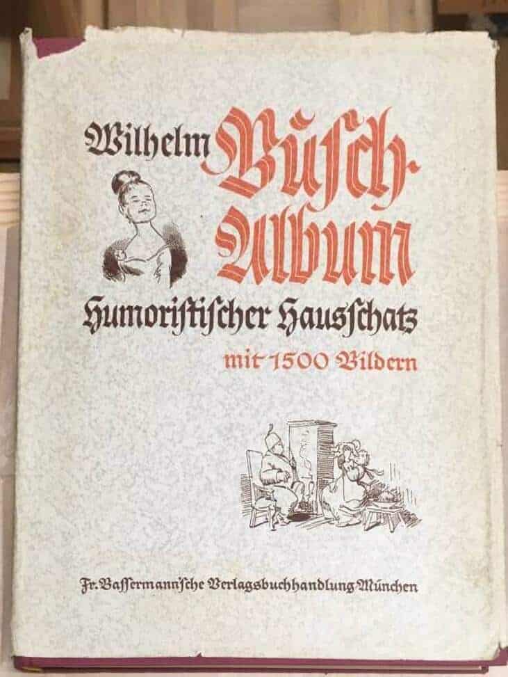 W Busch : Wilhelm Busch - Album . Humoristischer Hausschatz mit 1500 Bildern.