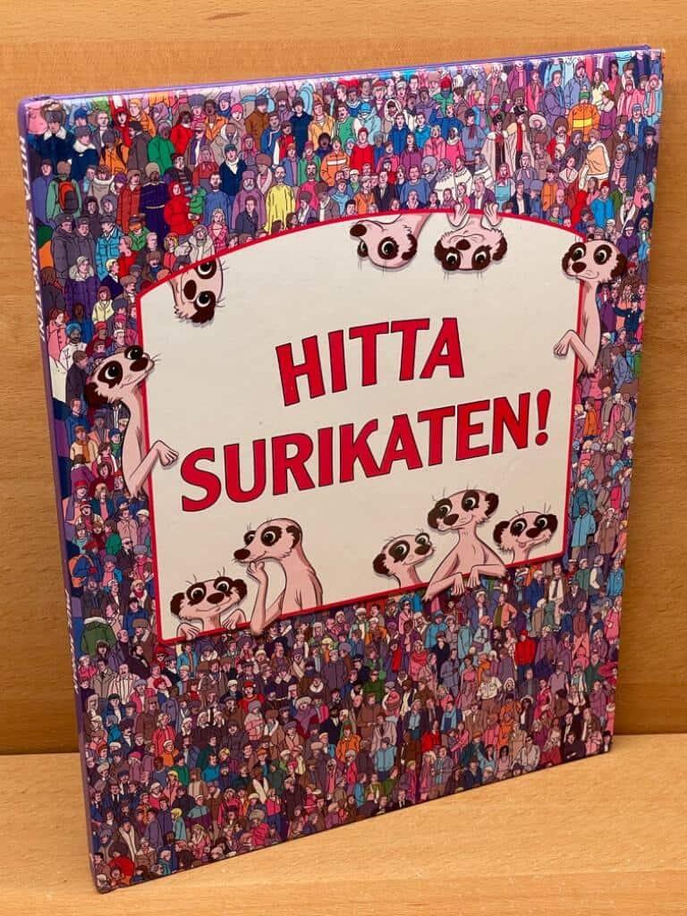 Wainwright, Jen (text) ; Moran, Paul (bild) ; Wiltshire, Steve (bild) ; Ecob, Simon (bild) : Hitta surikaten!