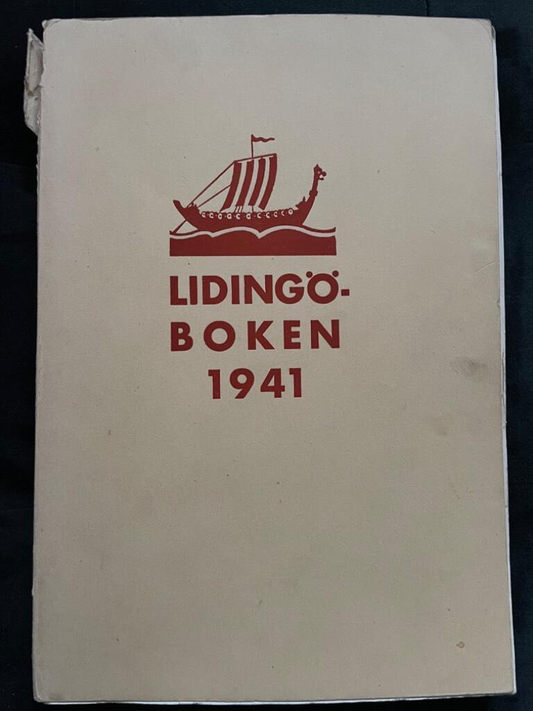 Wald. von Sydow : Lidingöboken 1941