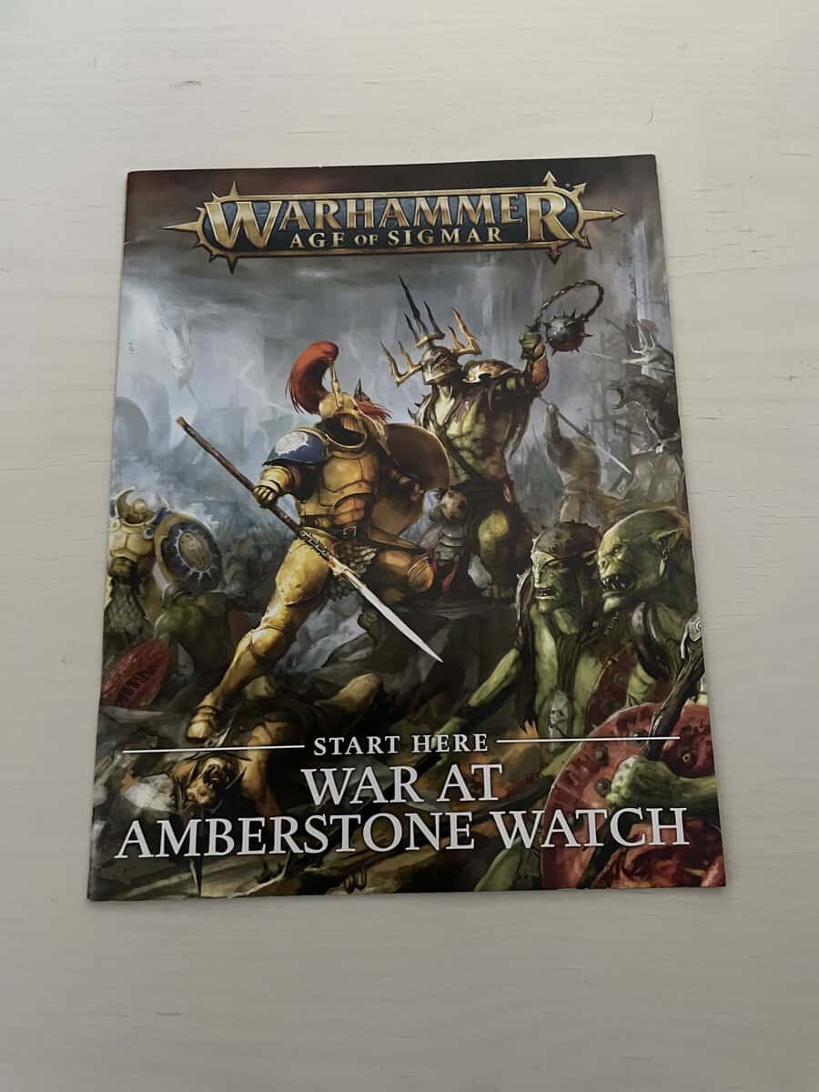 Warhammer Age of Sigmar - War at Amberstone Watch
