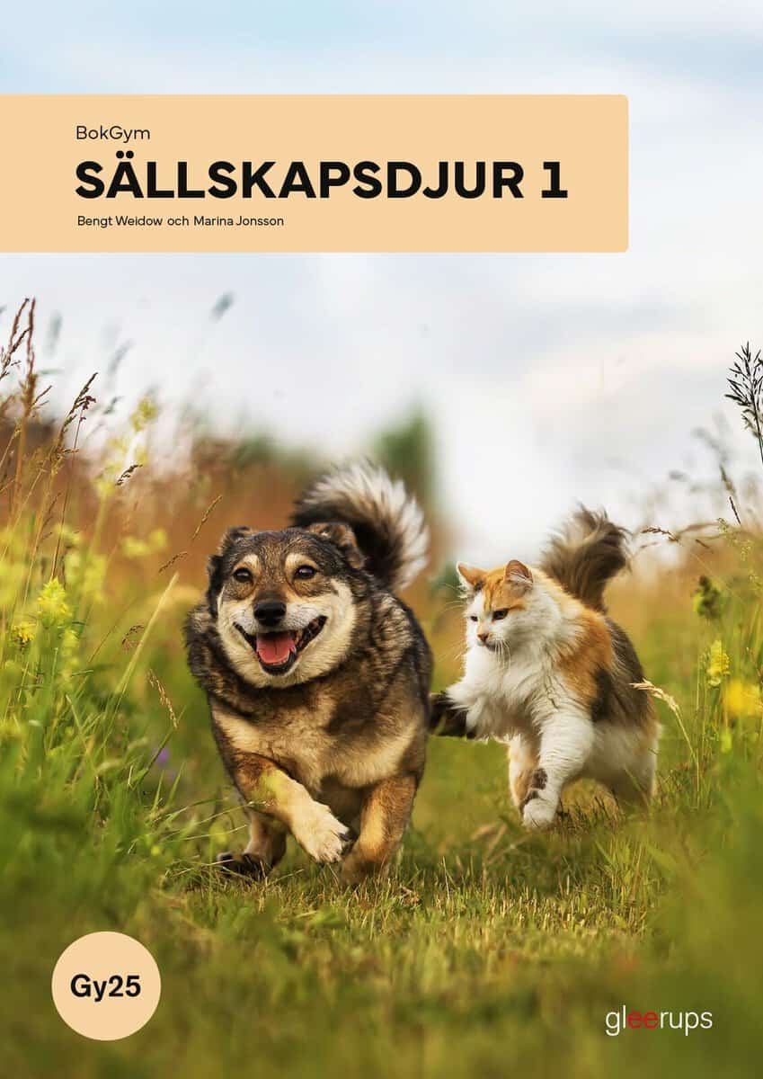 Weidow, Bengt ; Jonsson, Marina : BokGym Sällskapsdjur 1, bok, Gy25
