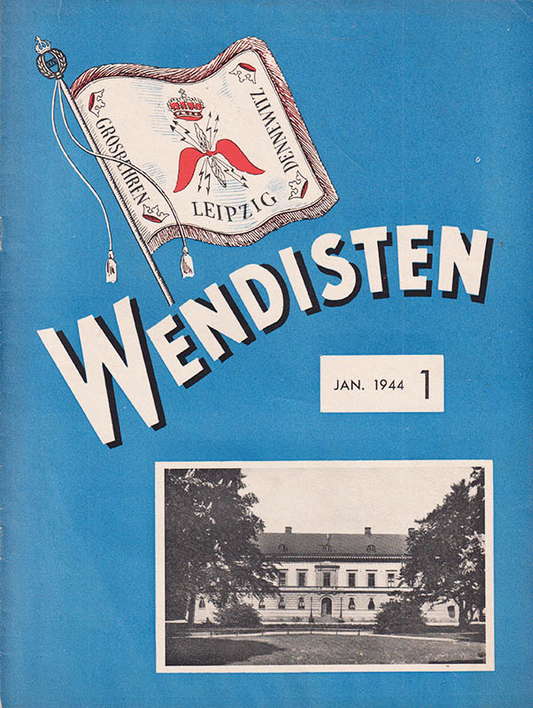 Wendisten. Utgiven av Bildningsrådet vid A 3. Nr 1 & 2 1944