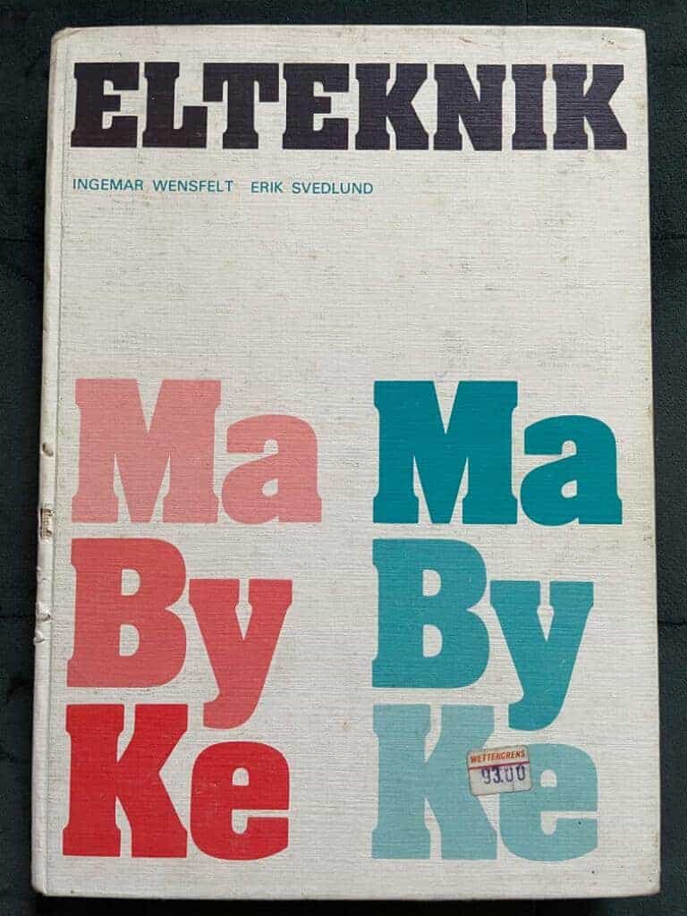 Wensfelt, B. Ingemar ; Svedlund, Erik : Elteknik