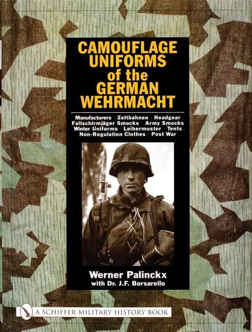 Werner Palinckx : Camouflage uniforms of the german wehrmacht - manufacturers - zeltbahnen -