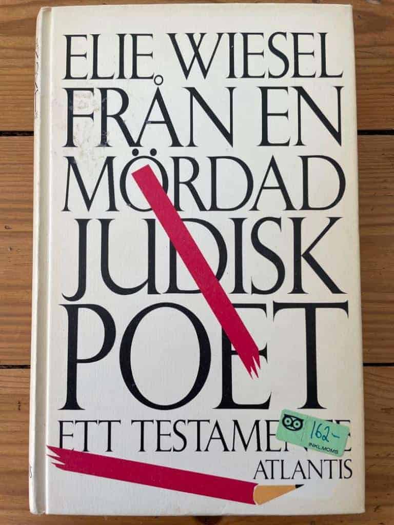 Wiesel, Elie ; Krook, Ingrid : Från en mördad judisk poet