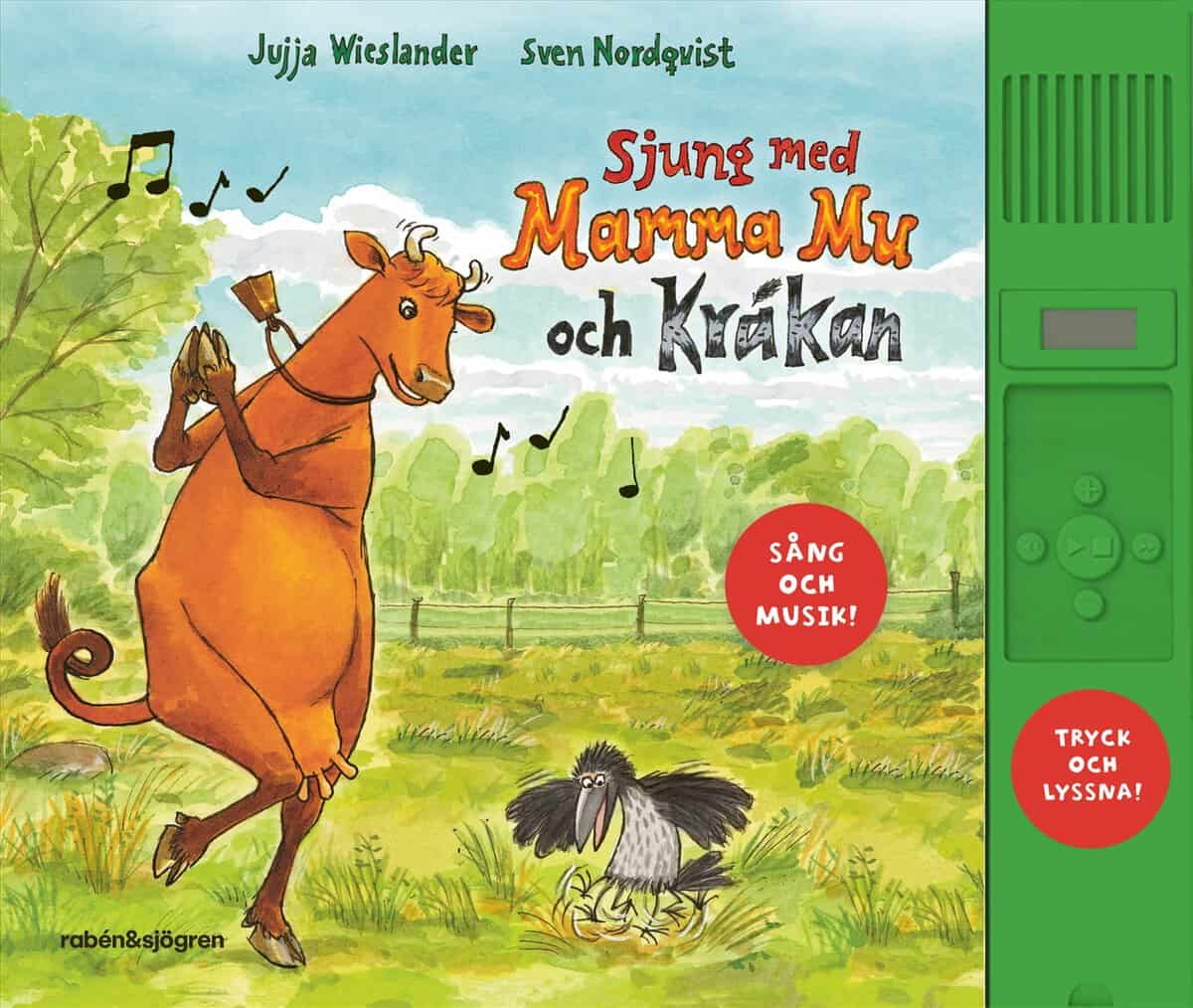 Wieslander, Jujja ; Wieslander, Tomas : Sjung med Mamma Mu och Kråkan : med ljudmodul