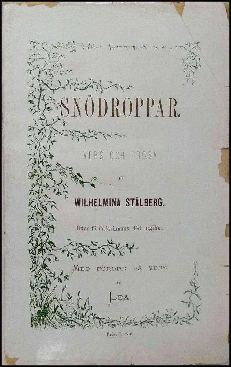 Wilhelmina Stålberg : Snödroppar