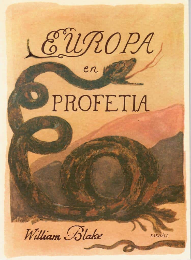 William Blake : Europa