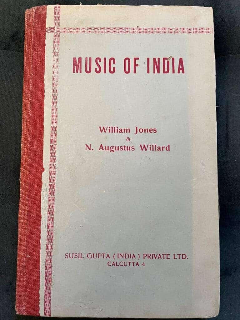 William Jones ; N. Augustus Willard : Music of India