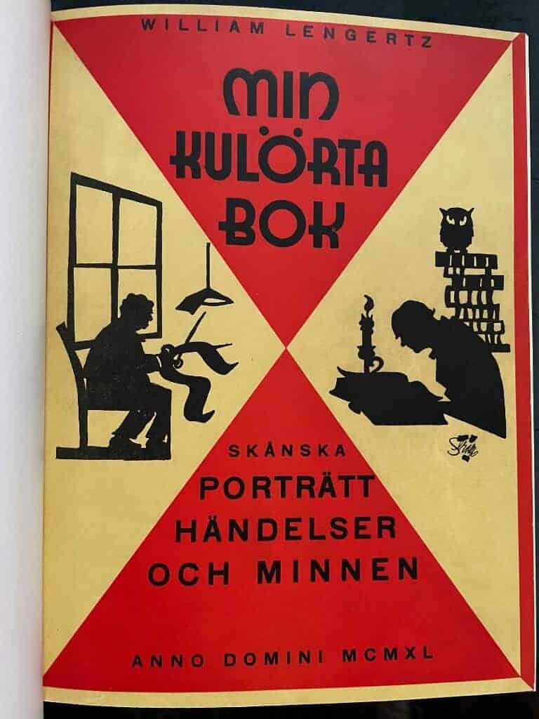 William Lengertz : Min kulörta bok