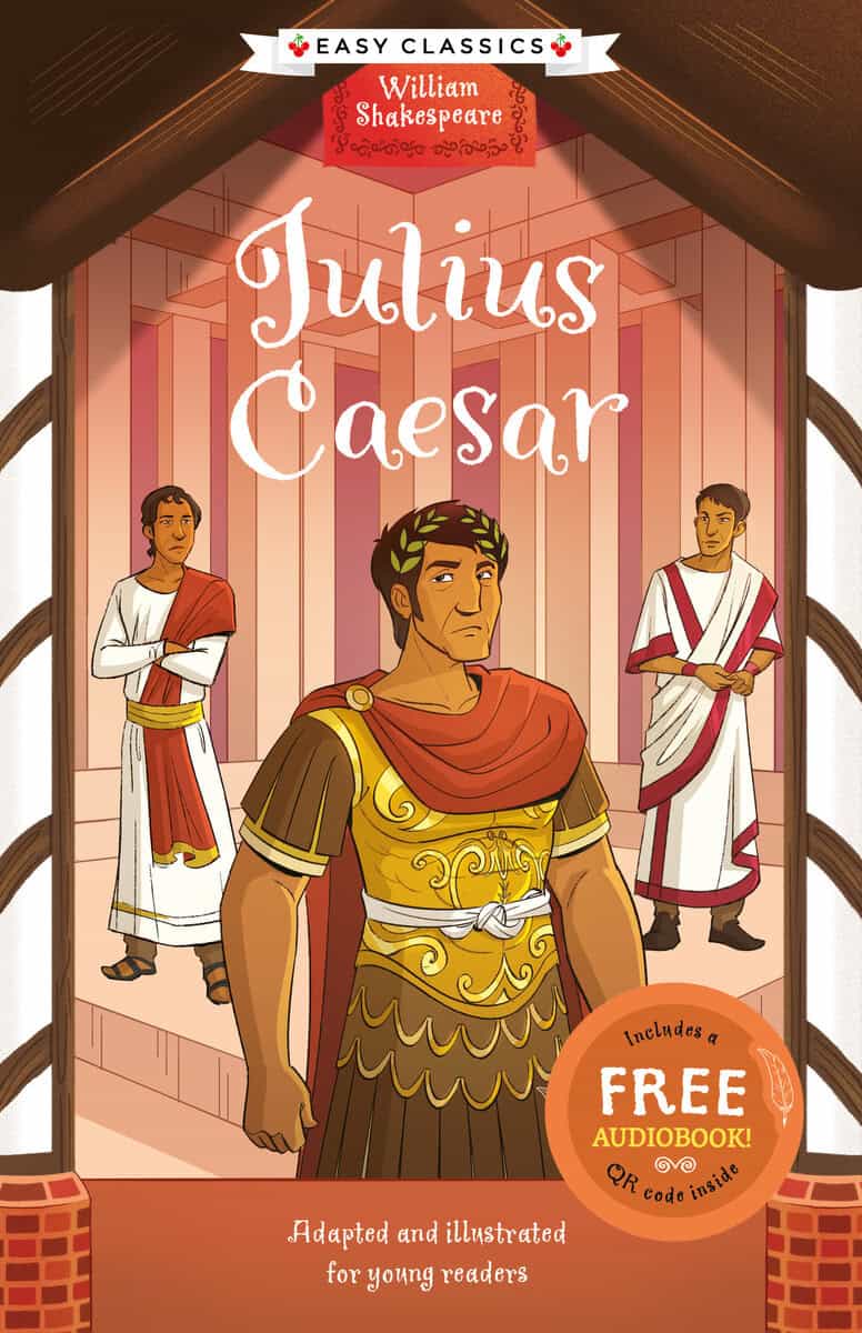 William Shakespeare : Julius Caesar (lättläst) (med bonusmaterial)