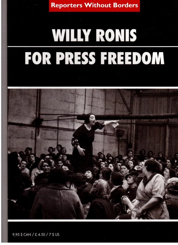 Willy Ronis : For press freedom