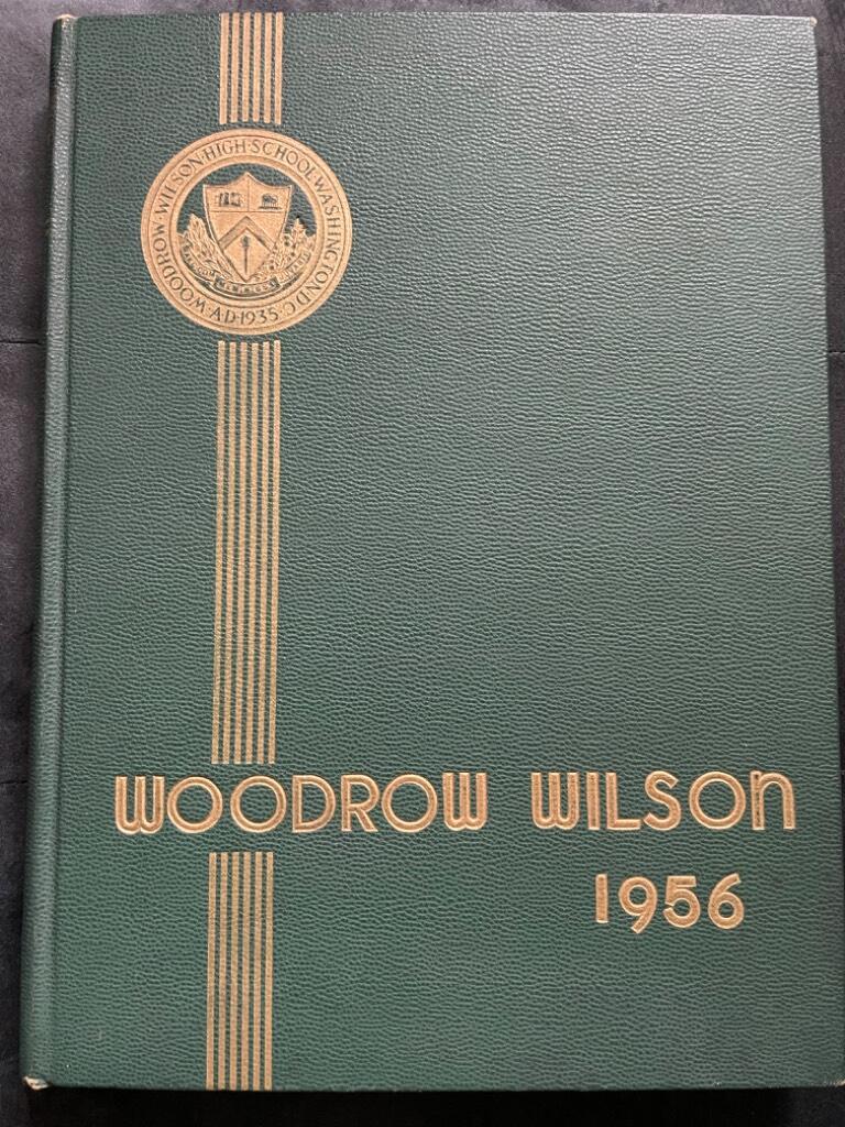 Woodrow Wilson High School Washington D. C. Yearbook 1956