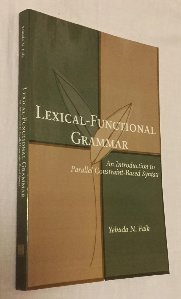 Yehuda Falk : Lexical-functional grammar